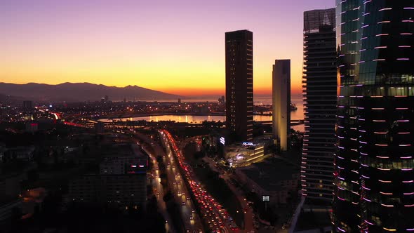 Izmir skyline