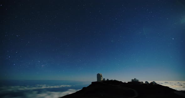 Timelapse of Night Sky