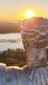 Motherland Monument in Kyiv Ukraine