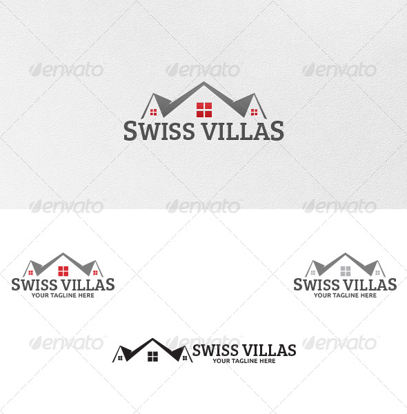 Swiss Villas - Logo Template