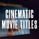 Clean Cinematic Titles - VideoHive Item for Sale