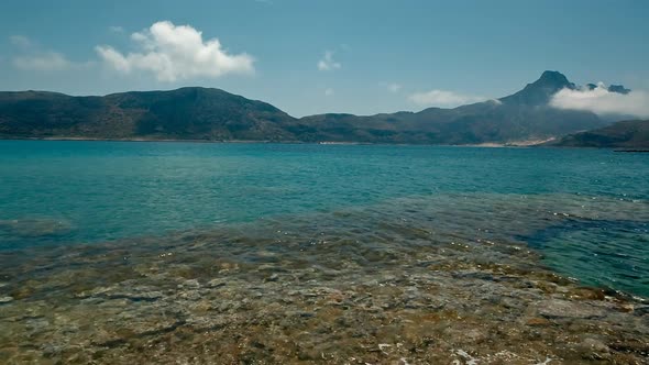 Gramvousa island in Crete, Greece