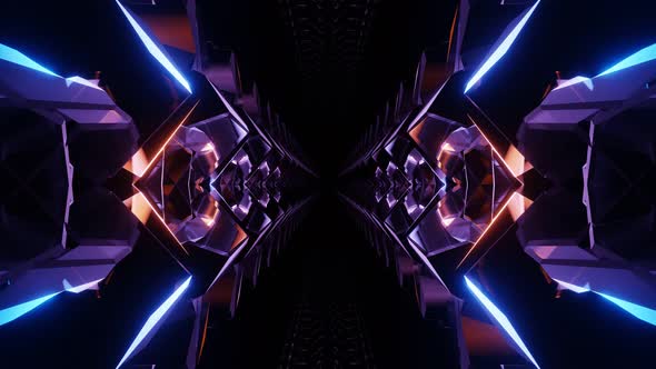 VJ Loop is a Futuristic Tunnel