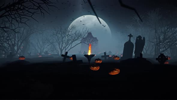 Halloween In Gravestone 01 HD