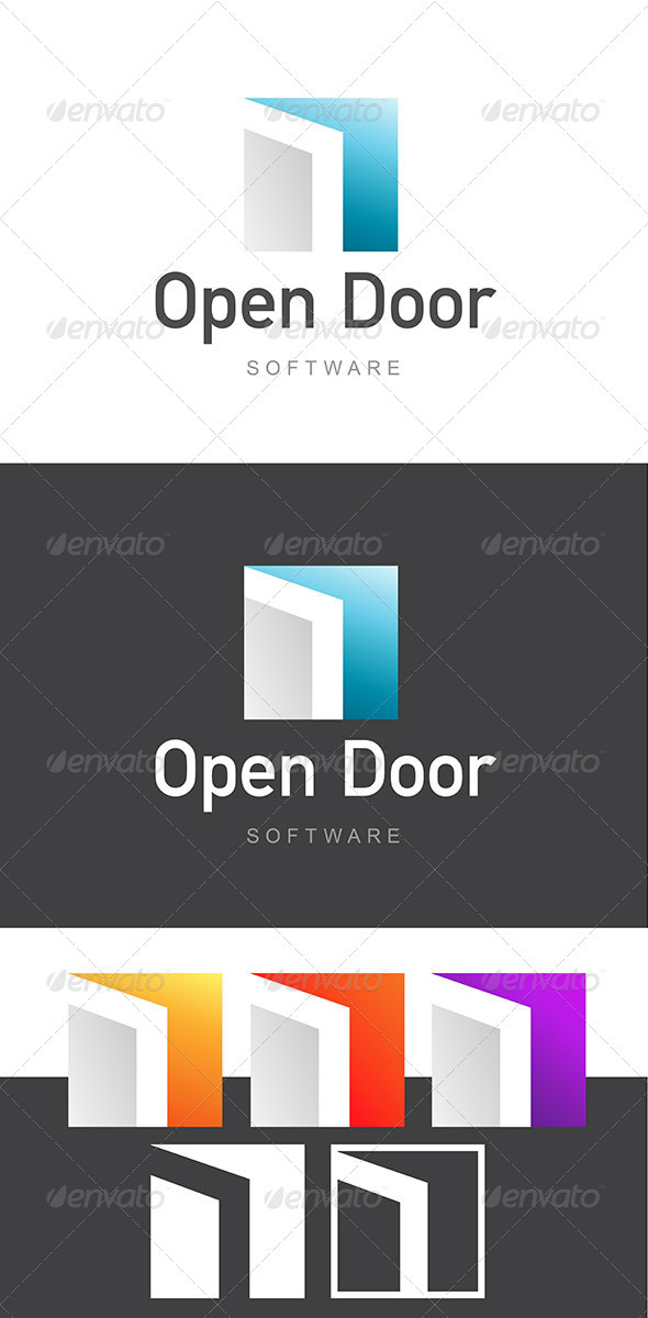 Open Door Software Development / Architecture Logo