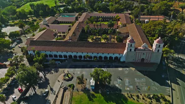 The Capilla Chapel at Mission Santa Barbara California USA