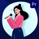 Singing Girls Explainer for Premiere Pro - VideoHive Item for Sale