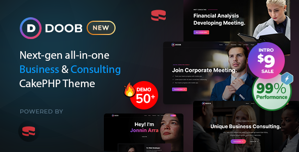 Doob – Business & Consulting CakePHP Template – 0 Sold!