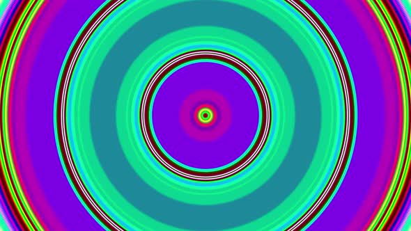 Fast motion circular tunnel animation from center