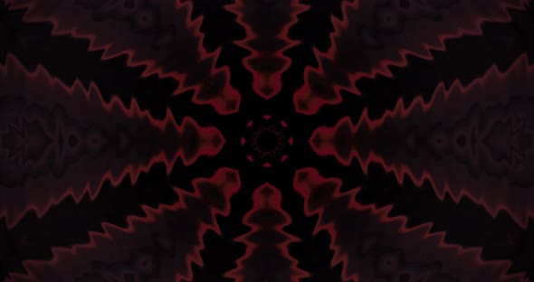 Abstract colorful background kaleidoscope animation