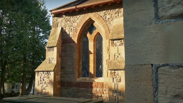 Passing Side Of Church In The Sun