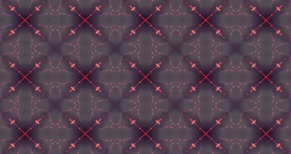 Looped kaleidoscope Abstract Symmetrical  Of Geometric Seamless Pattern shape