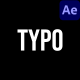 Typography - VideoHive Item for Sale