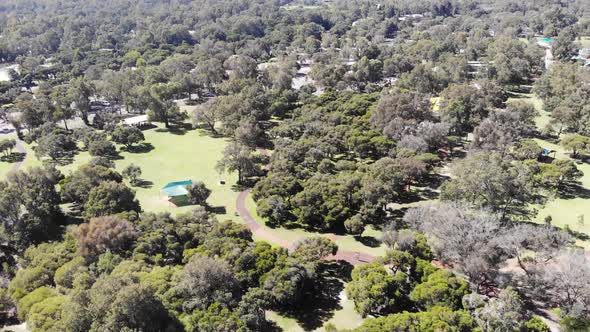 Aerial View of a Park in Australia