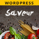 Saveur - Food & Restaurant WordPress - ThemeForest Item for Sale