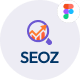 SEOZ - SEO & Digital Marketing Agency Figma Template - ThemeForest Item for Sale