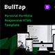 BullTap – Personal Portfolio Responsive HTML Template - ThemeForest Item for Sale