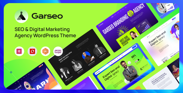 Garseo – SEO & Digital Marketing Agency WordPress Theme – 0 Sold!