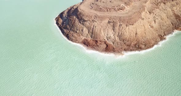 Djibuti Lake Assal Aerial