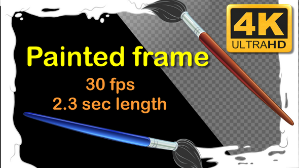 Paintbrush frame 