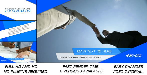 Modern Corporate Presentation alt