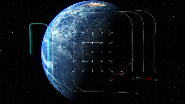 Digital Hud Background Data Science