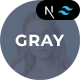 Gray - Tailwind NextJS Personal vCard/Portfolio Template - ThemeForest Item for Sale