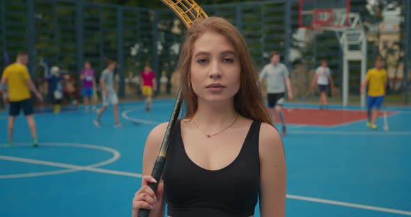 Portrait of a Sports Girl