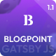 BlogPoint - React Gatsby Multipurpose Blog Template - ThemeForest Item for Sale