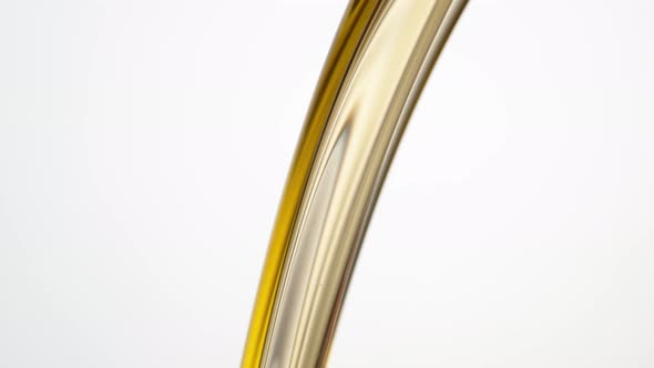 Pouring oil and soy beans. Slow Motion. alt