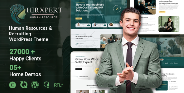 Hirxpert – Human Resources & Recruiting WordPress Theme – 0 Sold!