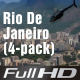 Brazil Aerial View Rio De Janeiro 2 (4-Pack) - VideoHive Item for Sale