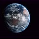 Moon and Earth Planet Moving in Universe - VideoHive Item for Sale