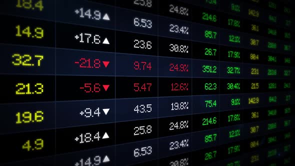 Stock Market Data Board