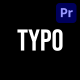 Typography - VideoHive Item for Sale