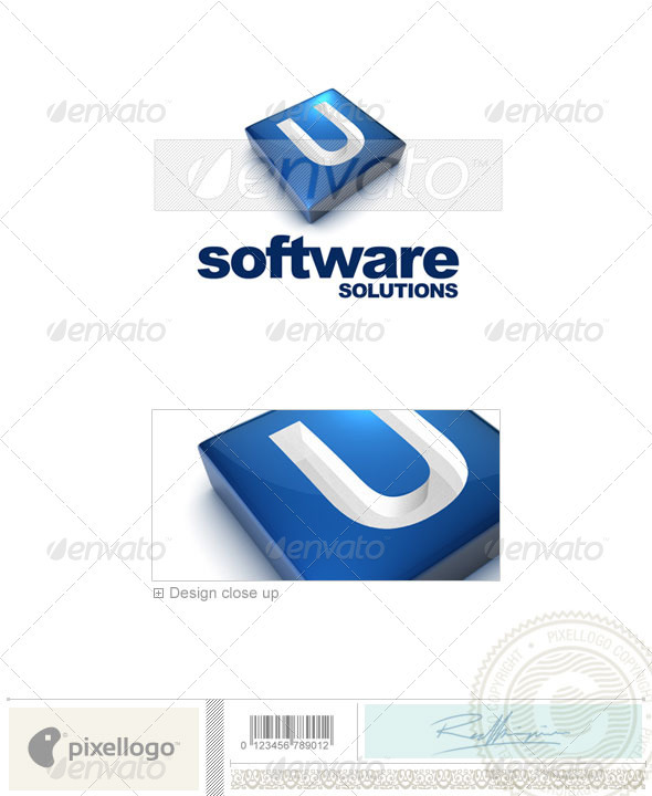 U Logo - 3D-644-U