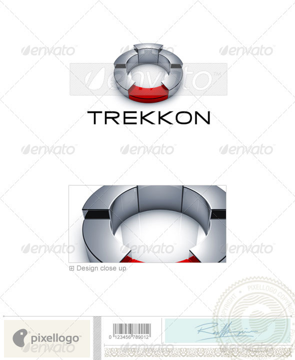 Technology Logo - 3D-674