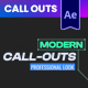 Modern & Futuristic Call Outs - VideoHive Item for Sale