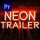 Neon Trailer - VideoHive Item for Sale