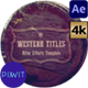 Western Titles Real Footage - VideoHive Item for Sale