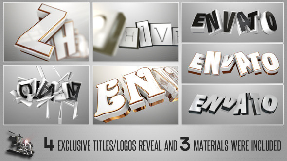 Compact 3D Titles/Logos Package alt