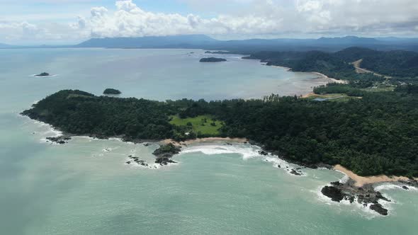 Prawn Fish Farm Aerial