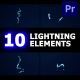 Lightning Elements | Premiere Pro MOGRT - VideoHive Item for Sale