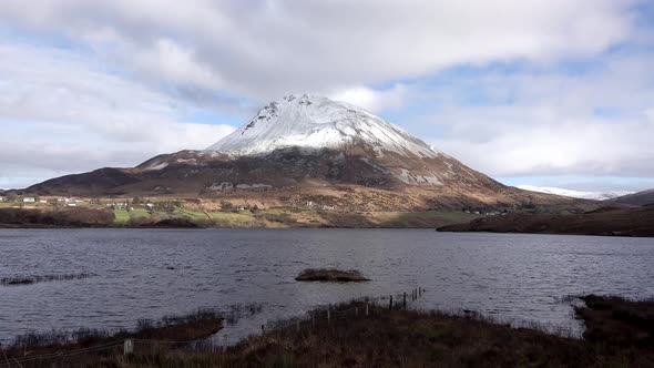 Time Lapse of Errigal, the Highest Mountain in Donegal - Ireland