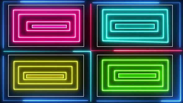 neon line background animation.