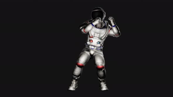 Astronaut Silly Dancing