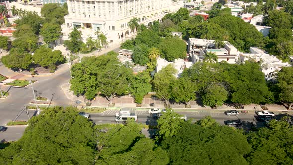 Aerial views of the city of Mérida Yucatan