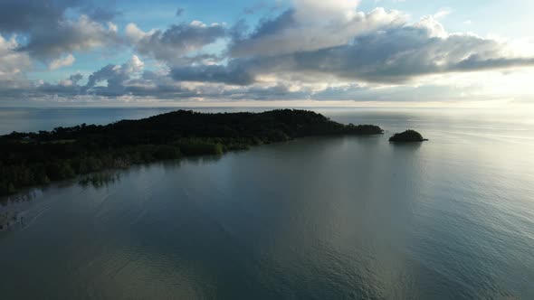 The Beaches at the most southern part of Borneo Island