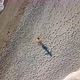 Aerial Drone Footage of a Girl Dancing at a Lonely Beach - VideoHive Item for Sale