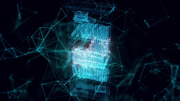 Dusty Old Bookshelf Hologram Close Up Hd alt